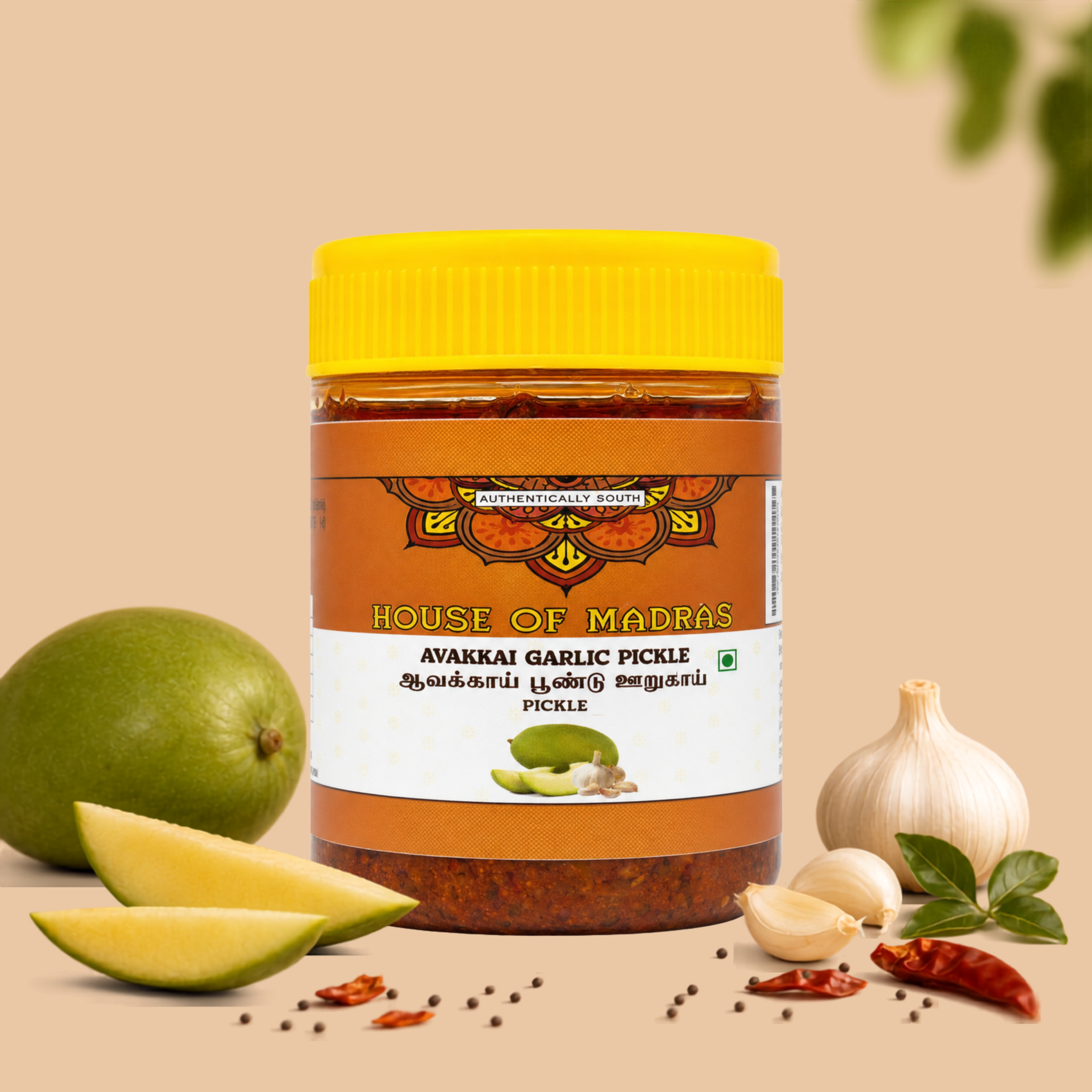 Avakkai Garlic Pickle - House of Madras