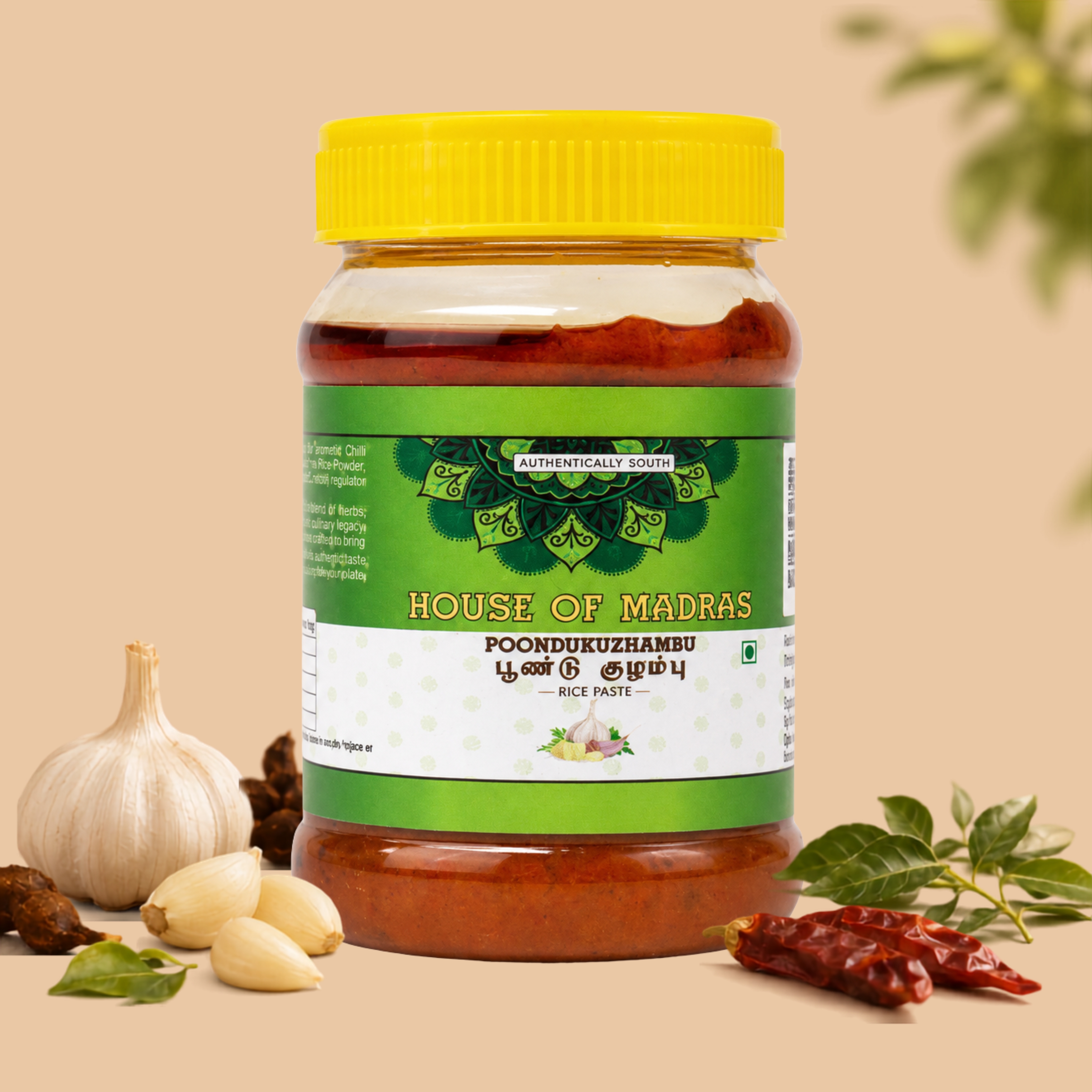 Poondu Kuzhambu Rice Paste 200g
